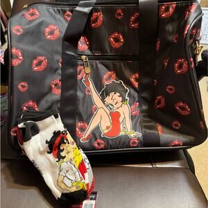 Betty Boop weekender and 5 pack of socks